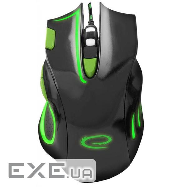 Миша дротова Mouse MX401 HAWK Black-Green (EGM401KG)