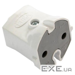 Розетка штепсельна, біла ERKA 2001, 10А (ERKA 2001, 10А ) (ERKA 2001, 10А)