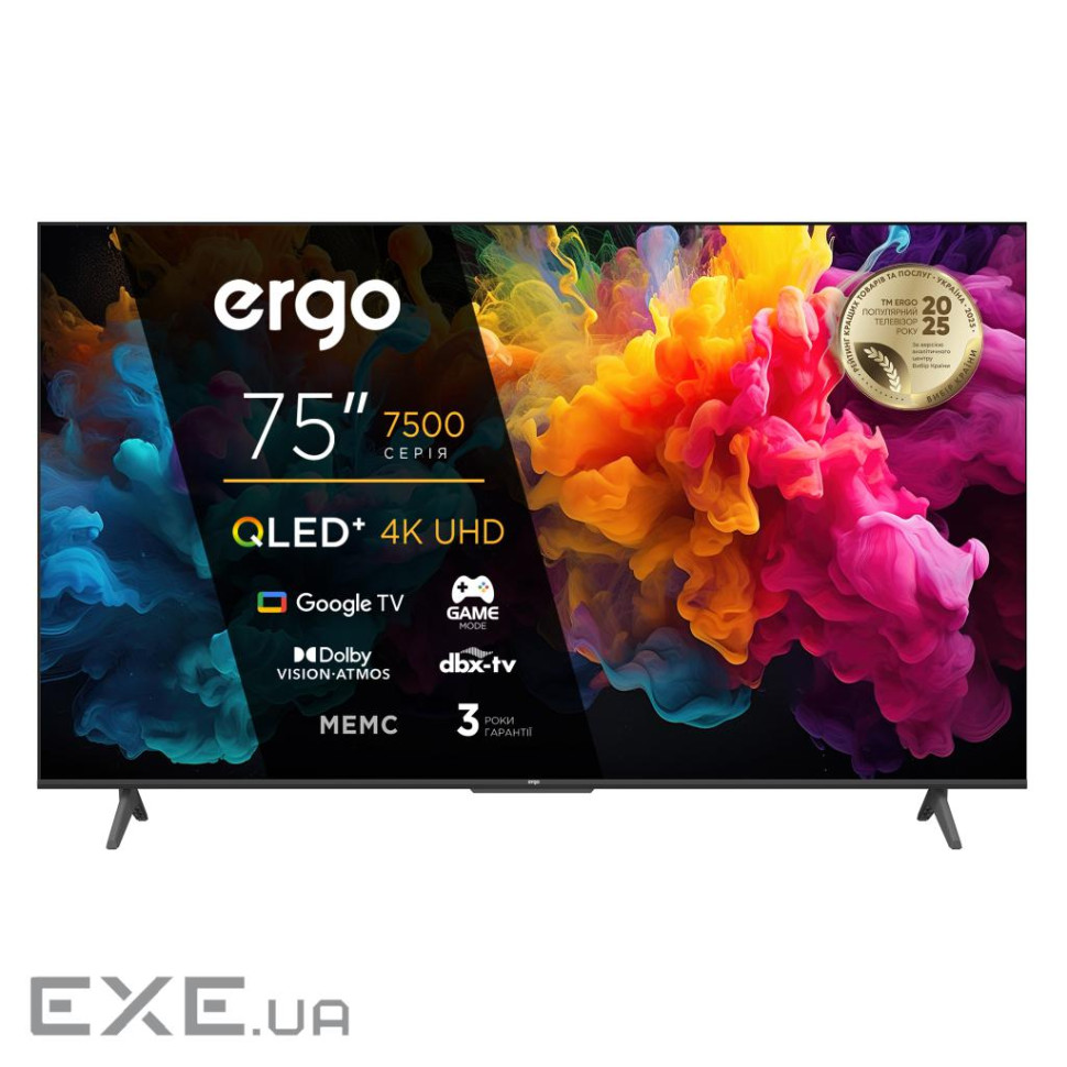 Телевізор Ergo 75JUQ7500