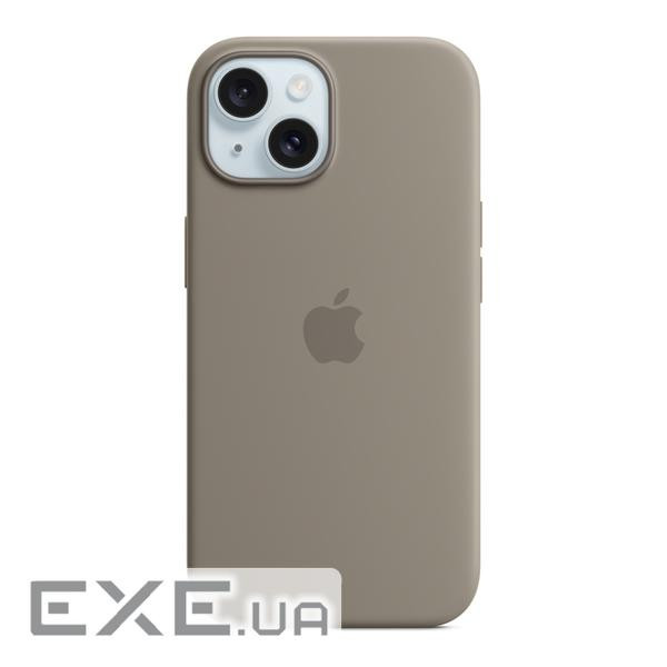 Чохол для мобільного телефону Apple iPhone 15 Silicone Case with MagSafe Clay (MT0Q3ZM/A)