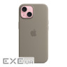 Чохол для мобільного телефону Apple iPhone 15 Silicone Case with MagSafe Clay (MT0Q3ZM/A)
