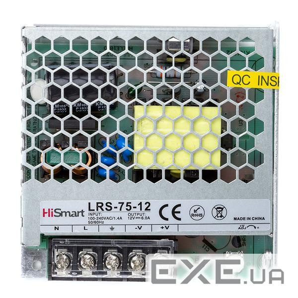 Блок живлення для систем відеоспостереження MeanWell LRS-75-12