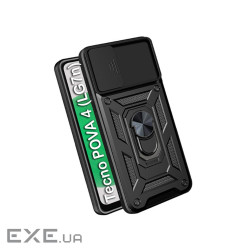 Чохол до мобільного телефона BeCover Military Tecno POVA 4 (LG7n) Black (709154)
