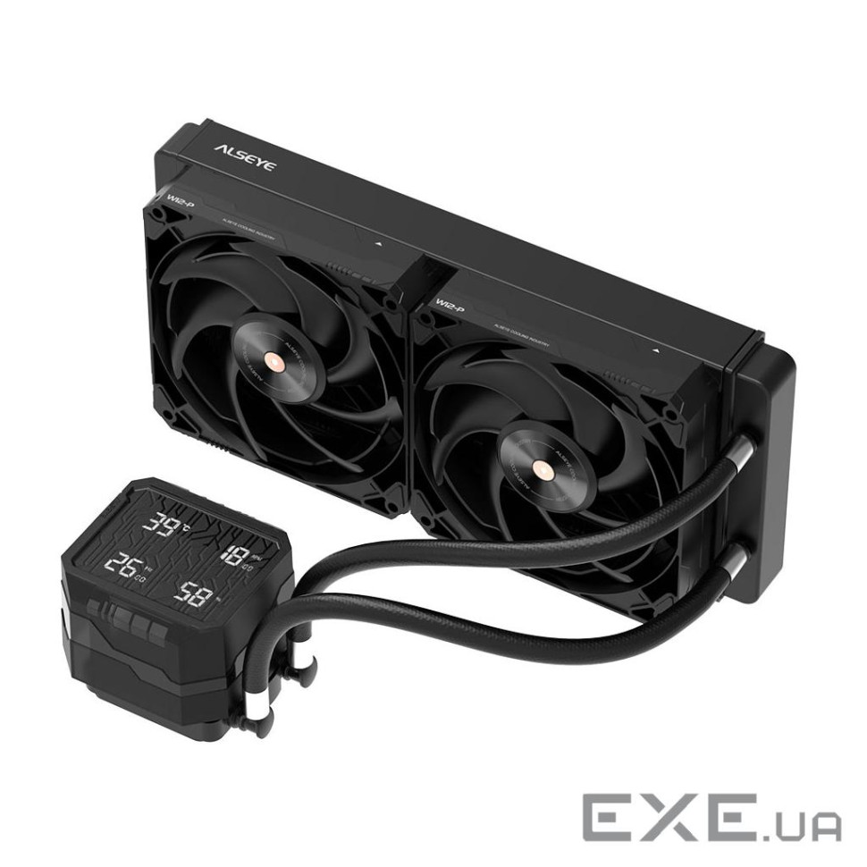 Система рідинного охолодження Alseye Q240 Plus(Black) (AS.02.11.0021)