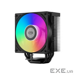 Охолоджувач для процесора PсCOOLER RT500 TC ARGB BK чорний IntelLGA 115X/1200/1700/1851 AMD AM5/AM4