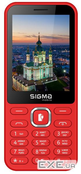 Мобільний телефон Sigma mobile X-style 31 Power Type-C Dual Sim Red, 2 (X-style 31 Power Type-C Red)