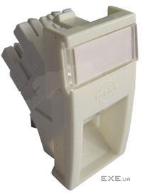 Модуль MOLEX MM22.5x45mm AM, Shuttered, 1xRJ45 DG + 568A / B UTP PC5e White (MLG-00028-02)