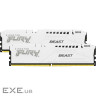Модуль пам'яті KINGSTON FURY Beast EXPO White DDR5 6000MHz 32GB Kit 2x16GB (KF560C36BWE2K2-32)
