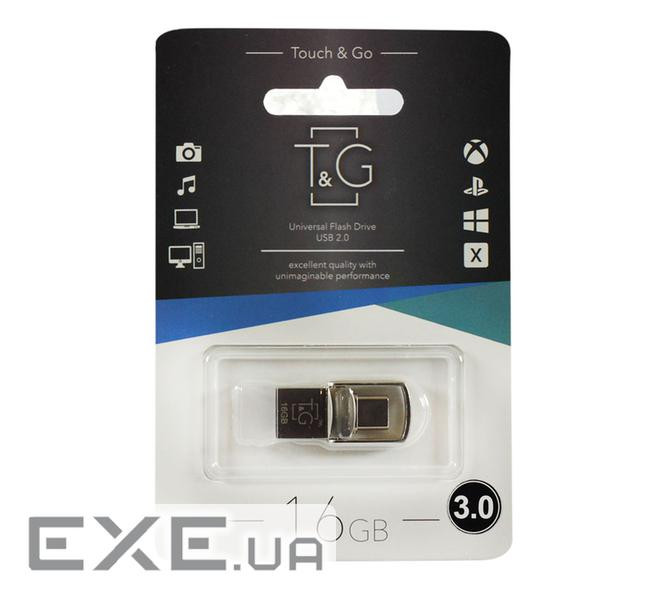 Флешка T&G 16 GB 104 Metal series USB 3.0/Type-C Silver (TG104TC-16G3)