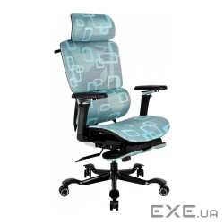 Крісло ігрове GT Racer X-900 Black/Gray/Blue