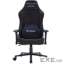 Крісло ігрове GamePro FGC750B Size L Fabric Black