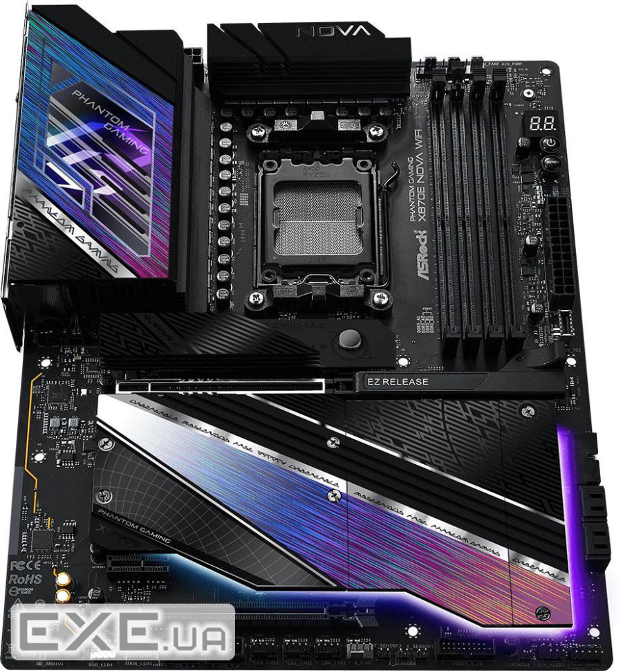 Материнська плата ASROCK Phantom Gaming X870E Nova WiFi