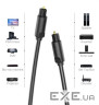 Кабель мультимедійний Optical Toslink 2.0m black Vention (BAEBH)