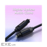 Кабель мультимедійний Optical Toslink 2.0m black Vention (BAEBH)