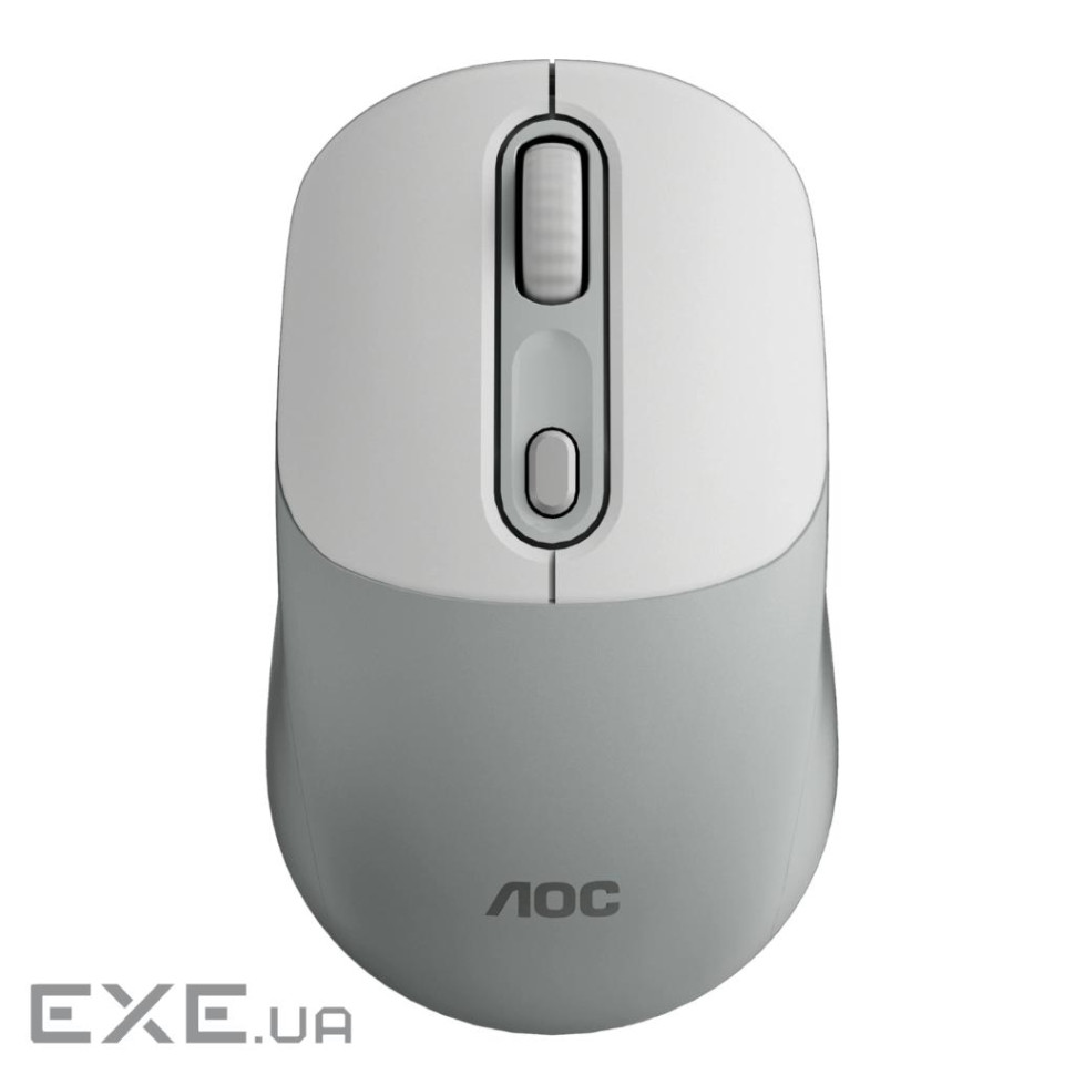Мишка AOC MS300W Wireless/Bluetooth White (MS300W/LA)