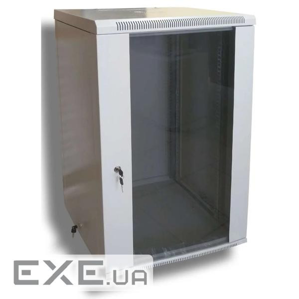 Шафа настінна Hypernet 18U 19" 600x600 (WMNC66-18U-FLAT-AC)