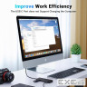 Концентратор Ugreen USB-C to 4xUSB-C 3.2 Gen2 10Gbps CM806 black (35584)