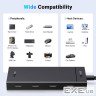 Концентратор Ugreen USB-C to 4xUSB-C 3.2 Gen2 10Gbps CM806 black (35584)