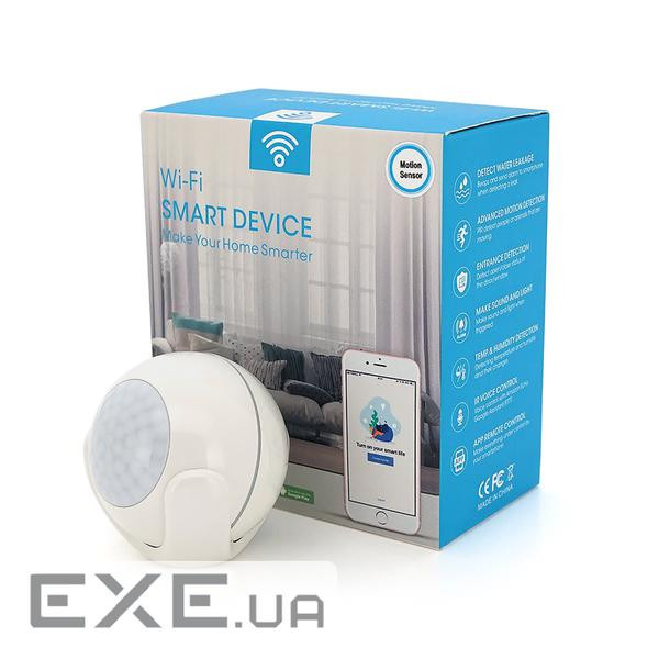 Автономний WiFi датчик руху YOSO Dмotion-WIFI-01 TUYA живлення СR123 шт .