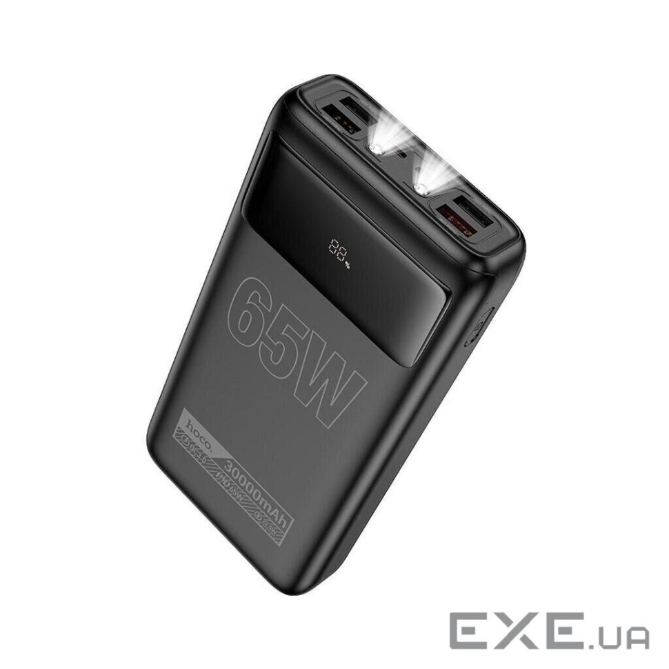 Батарея універсальна HOCO 30000mAh Apollo PD/65W QC/3.0 Black (DB81 / 714720)