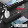 Зарядний пристрій Intaleo 30W GAN USB-C PD+USB-A QC 3.0 white (1283126578274)