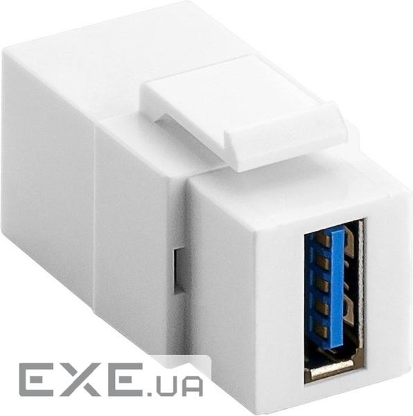 Перехідник обладнання Goobay USB3.0 A F/F (Keystone),Module (75.07.9927-25)