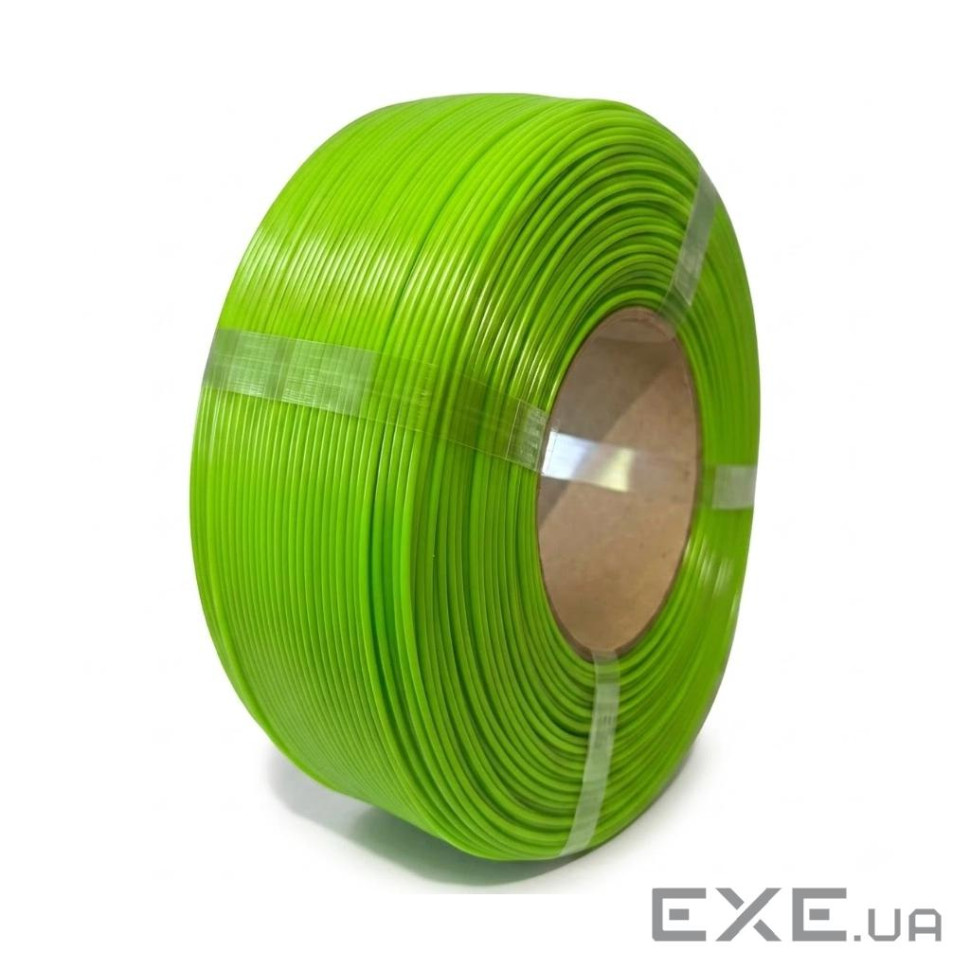 Пластик для 3D-принтера Тірапласт PETG Refill 1.75 мм 1,0 кг lime (25343/25330)