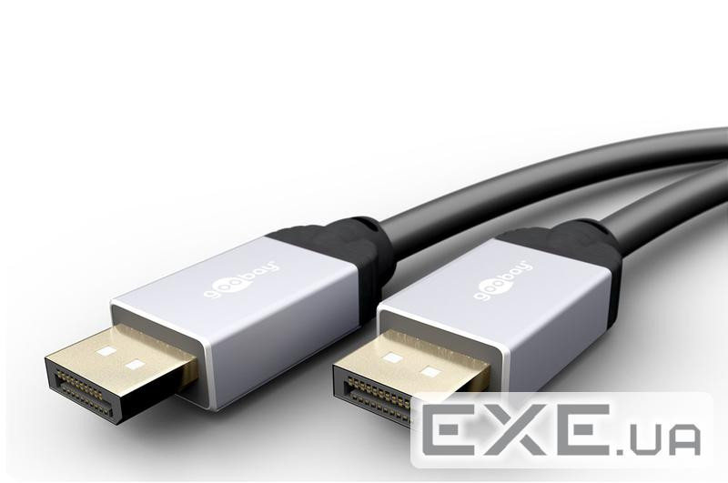 Кабель монітора-сигнальний Goobay DisplayPort M/M 3.0m,v1.2 4K@60Hz (75.07.2188-1)