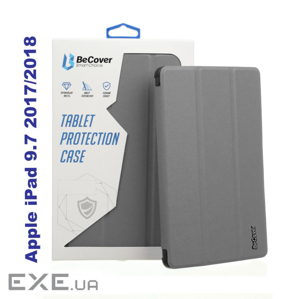 Чохол до планшета BeCover Tri Fold Soft TPU Silicone Apple iPad 9.7 2017/2018 A1822/A1823/A (706879)