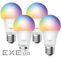 Розумна багатокольорова Wi-Fi лампа TP-LINK Tapo L530E 4шт N300 (TAPO-L530E-4-PACK)