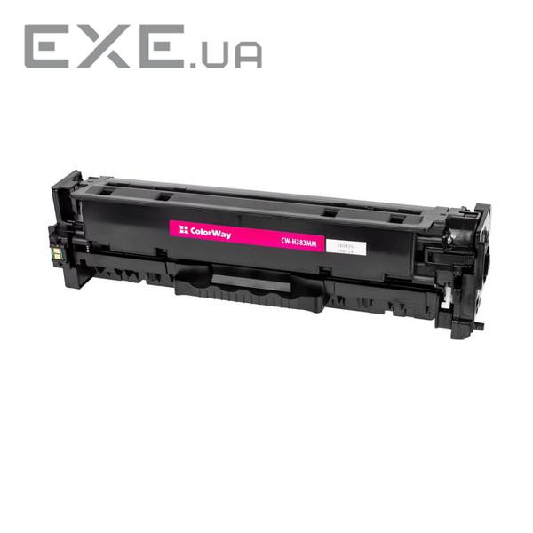 Картридж ColorWay для HP CLJ Pro M476 Magenta /CF383A (CW-H383MM)