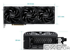 Видеокарта GF RTX 5080 16GB GDDR7 GamingPro OC V1 Palit (NE75080S19T2-GB2031Y)
