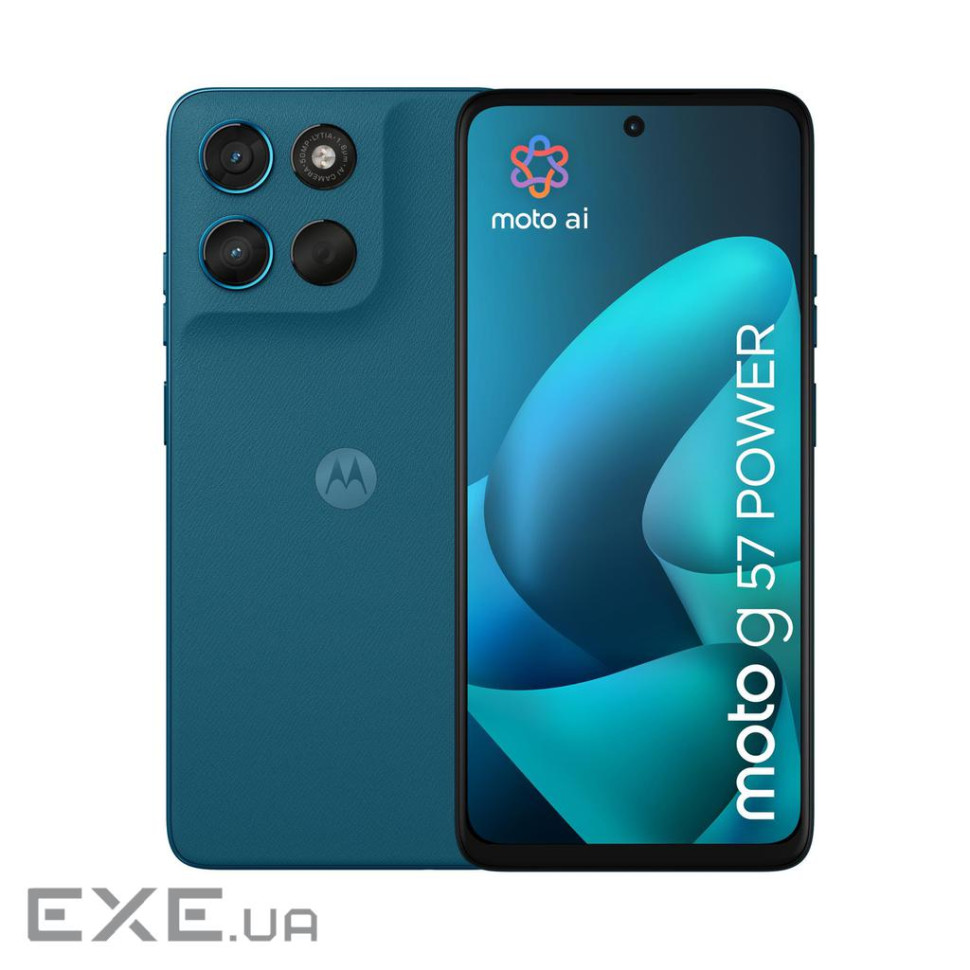 Мобільний телефон MOTO G57 POWER 8/256 GRN PBAH0009RO MOTOROLA