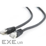 Патч-корд CABLEXPERT S/FTP Cat.6A 10м Black (PP6A-LSZHCU-BK-10M)