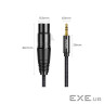 Кабель мультимедійний 3.5mm M to XLR F 2.0m AV182 black Ugreen (20244)