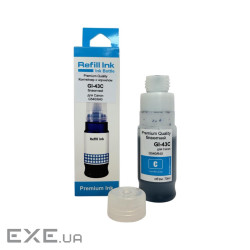 Чорнило Premium Quality Canon GI-43 70мл Cyan 4672C001 (70264928)