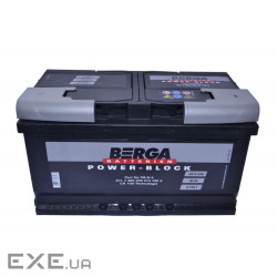 Акумулятор автомобільний Berga Power Block 80Ah (740EN) (580406074)