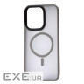 Чохол WAVE Matte Insane Case with Magnetic Ring iPhone 15 Pro Max gray (50837 gray)