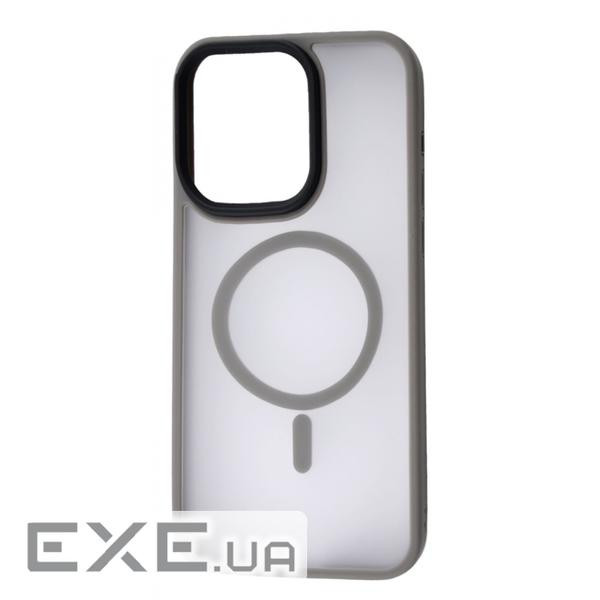 Чохол WAVE Matte Insane Case with Magnetic Ring iPhone 15 Pro Max gray (50837 gray)