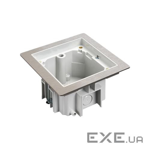 Підлогова коробка люка IP66 1,5xK45 для фальшпідлог, сірий (KGT100RF/72)