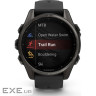 Смарт-годинник Garmin fenix 8 43mm, AMOLED, Saph, CrbnGry Ti/Blk, Blk/PebblGryBnd, (010-02903-21)