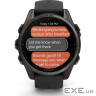 Смарт-годинник Garmin fenix 8 43mm, AMOLED, Saph, CrbnGry Ti/Blk, Blk/PebblGryBnd, (010-02903-21)