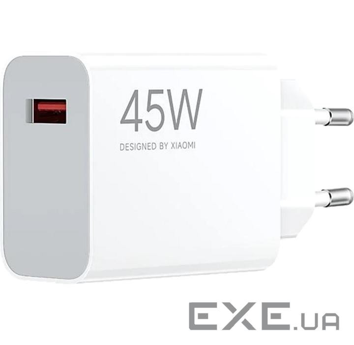 Зарядний пристрій Xiaomi 45W Turbo Charg USB-A (BHR07SLEU)б