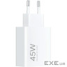 Зарядний пристрій Xiaomi 45W Turbo Charg USB-A (BHR07SLEU)б