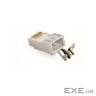 Конектор Cablexpert LC-PTF7-01/100, позолочені контакти (100 шт)