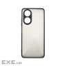 Чохол до мобільного телефона Dengos Kit for OPPO A58 4G case + glass (Black) (DG-KM-36)