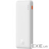УМБ Baseus Airpow 10000mAh 20W PD,QC, USB-A, Micro-USB,USB-C In/Out White (PPQD090002)