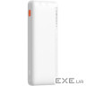 УМБ Baseus Airpow 10000mAh 20W PD,QC, USB-A, Micro-USB,USB-C In/Out White (PPQD090002)
