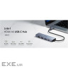 Порт-реплікатор CUDY UH405 5-in-1 USB-C to 1xHDMI, 1xUSB-A3.0, 2xUSB-A2.0, PD