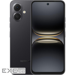 Смартфон TECNO Spark Go 2 (KM4) 6.67" 4/128ГБ, 2SIM, 5000мА•год, Ink Black (4894947089558)